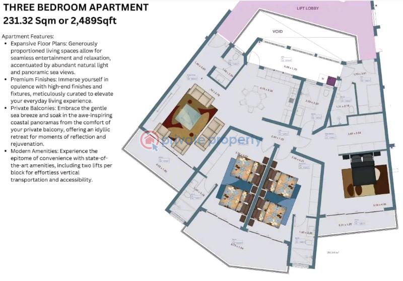 3 bedroom Apartment For Sale Mt Kenya Road Nyali Mombasa - 2