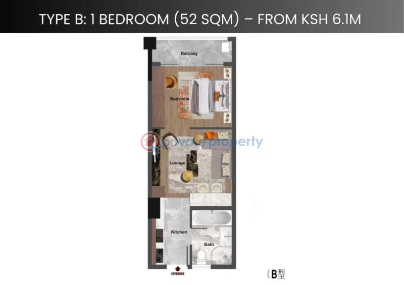 1 bedroom Apartment For Sale Westlands Nairobi - 8