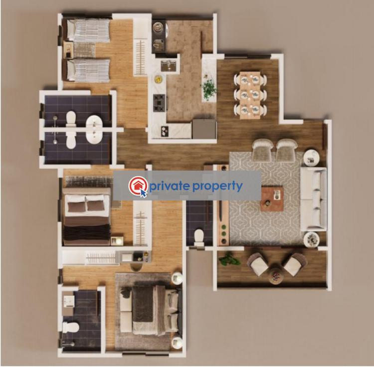 3 bedroom Apartment For Sale Kinoo Kiambu - 9