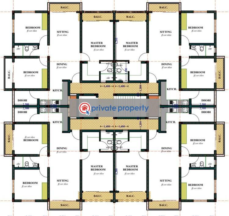 3 bedroom Apartment For Sale &nbsp;opp Voyager Hotel, Nyali Mombasa Nyali  - 13