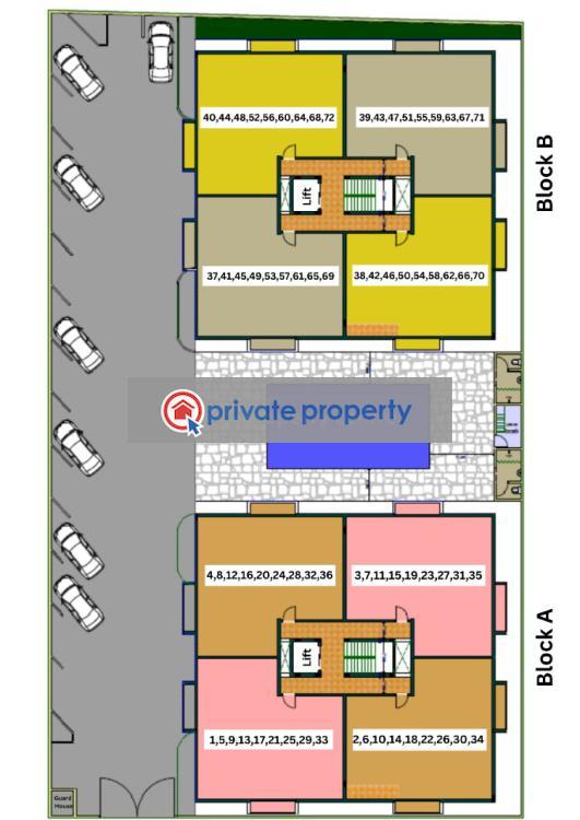 3 bedroom Apartment For Sale &nbsp;nyali opp Voyager Nyali Mombasa - 12