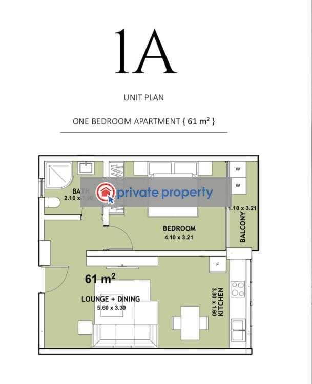 1 bedroom Apartment For Sale &nbsp;gitanga Road Lavington Nairobi - 1