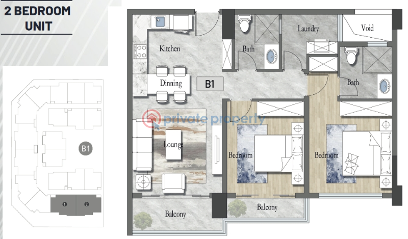 2 bedroom Apartment For Sale westlands. Nairobi - 4