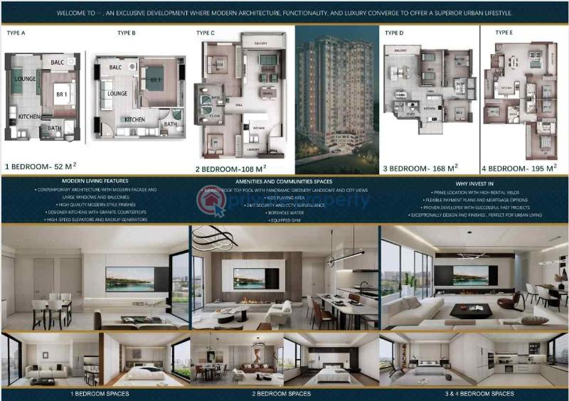 1 bedroom Apartment For Sale Riara Road Near Makini School Kilimani Nairobi - 0