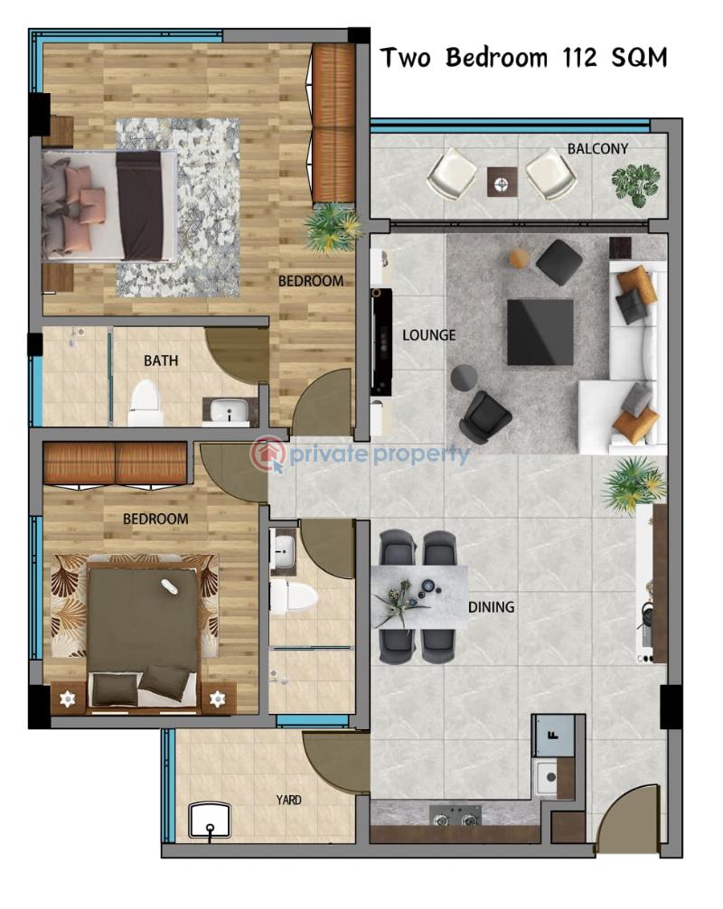 2 bedroom Apartment For Sale Syokimau/Mulolongo Machakos - 4