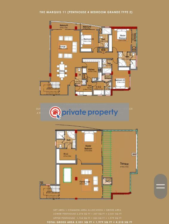 2 bedroom Apartment For Sale Kileleshwa Nairobi - 4