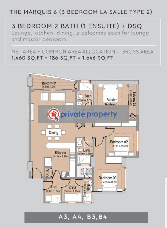 3 bedroom Apartment For Sale Kileleshwa Nairobi - 5
