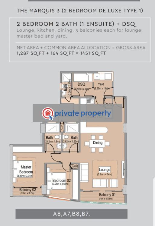 3 bedroom Apartment For Sale Kileleshwa Nairobi - 15