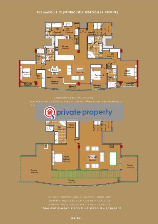 3 bedroom Apartment For Sale Kileleshwa Nairobi - 3