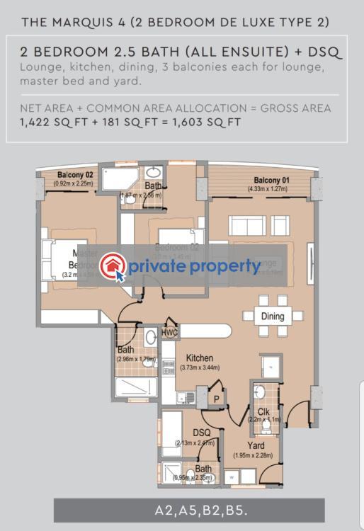 3 bedroom Apartment For Sale Kileleshwa Nairobi - 12