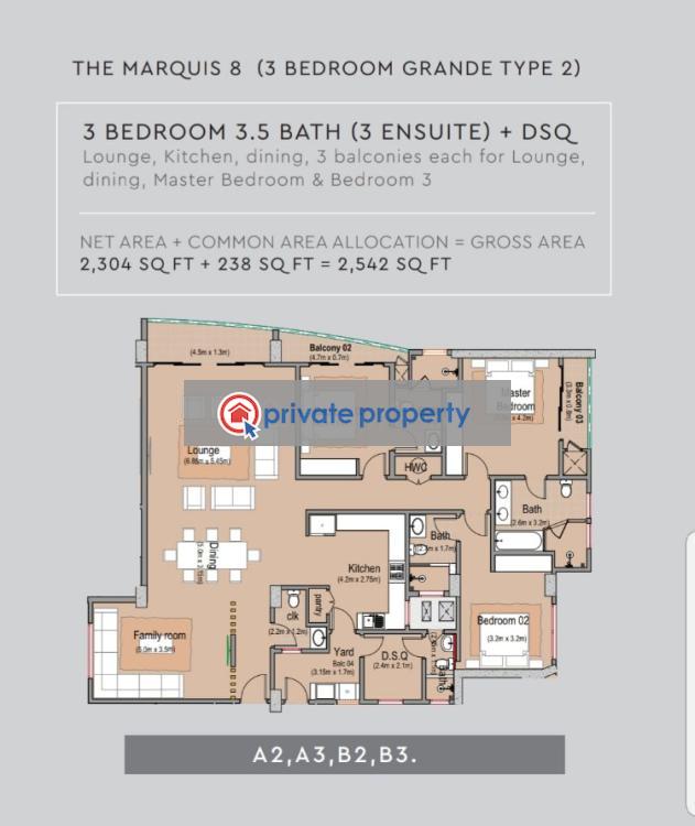 3 bedroom Apartment For Sale Kileleshwa Nairobi - 11