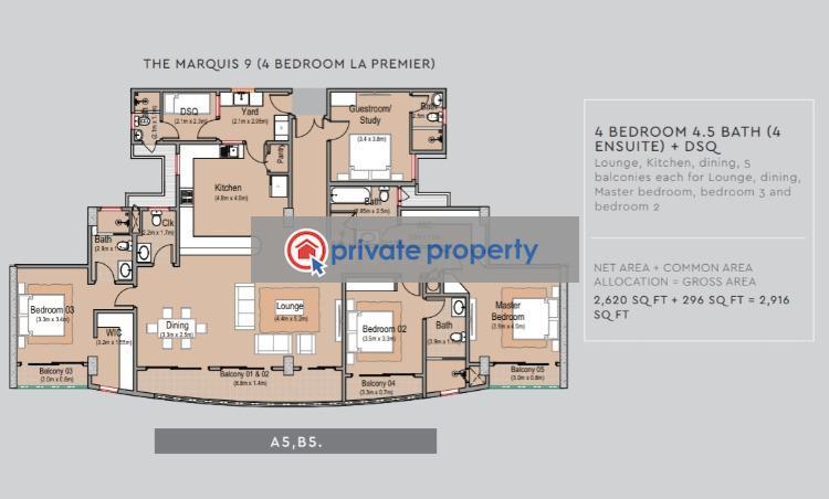 3 bedroom Apartment For Sale Kileleshwa Nairobi - 13