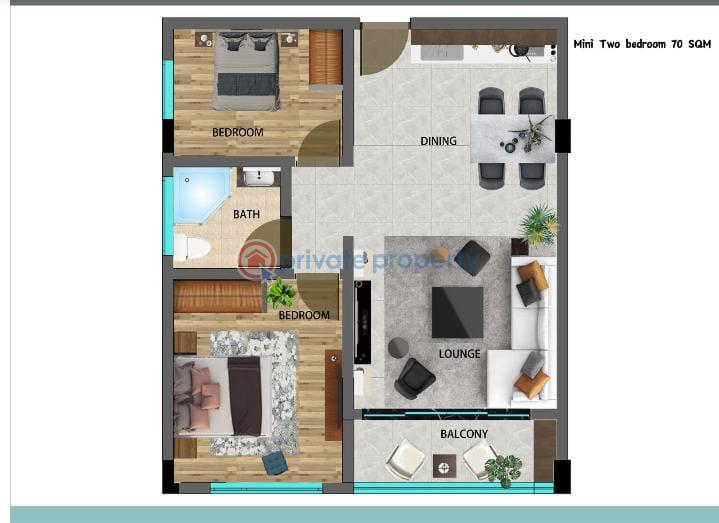 3 bedroom Apartment For Sale Syokimau/Mulolongo Machakos - 1