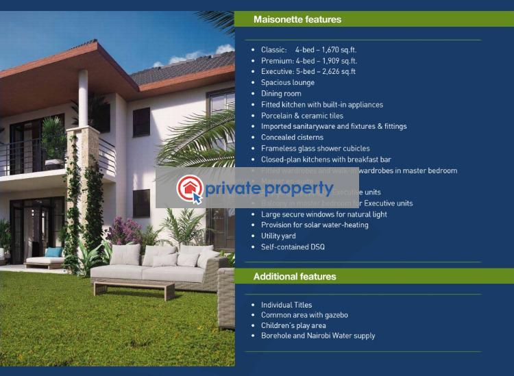 4 bedroom House For Sale &nbsp;south C Nairobi West  - 1