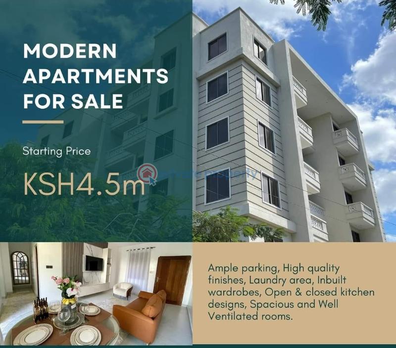 1 bedroom Apartment For Sale mtambo Road Bamburi Mombasa - 3