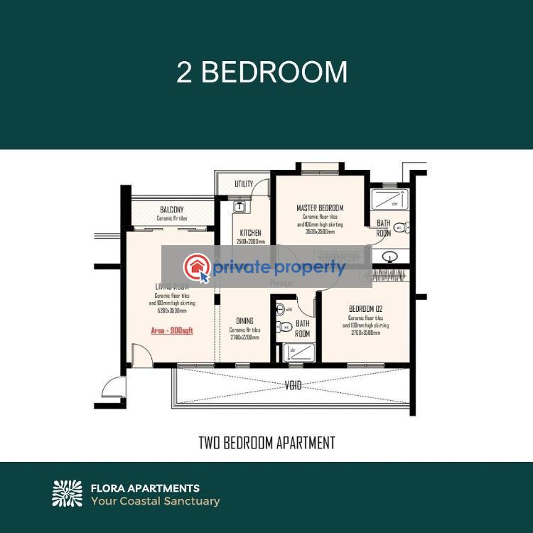 2 bedroom Apartment For Sale &nbsp;bamburi Mtambo Road Bamburi Mombasa - 9