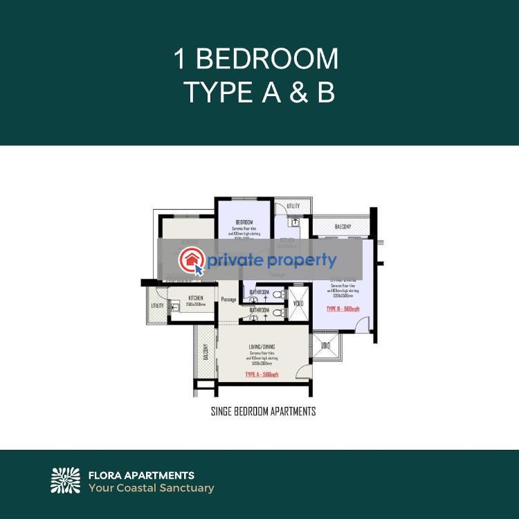 2 bedroom Apartment For Sale &nbsp;bamburi Mtambo Road Bamburi Mombasa - 7