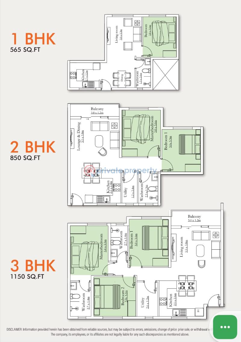 1 bedroom Apartment For Sale Opp Braeburn International School mtambo Road Bamburi Mombasa - 13
