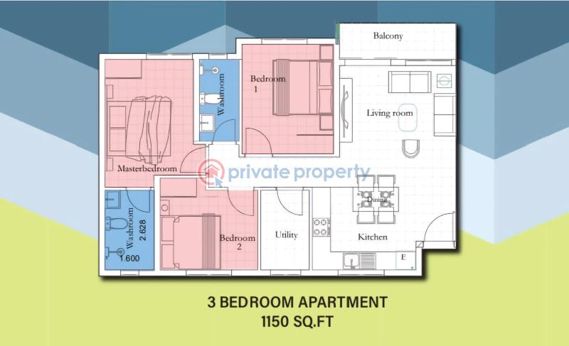 1 bedroom Apartment For Sale Opp Braeburn International School mtambo Road Bamburi Mombasa - 26