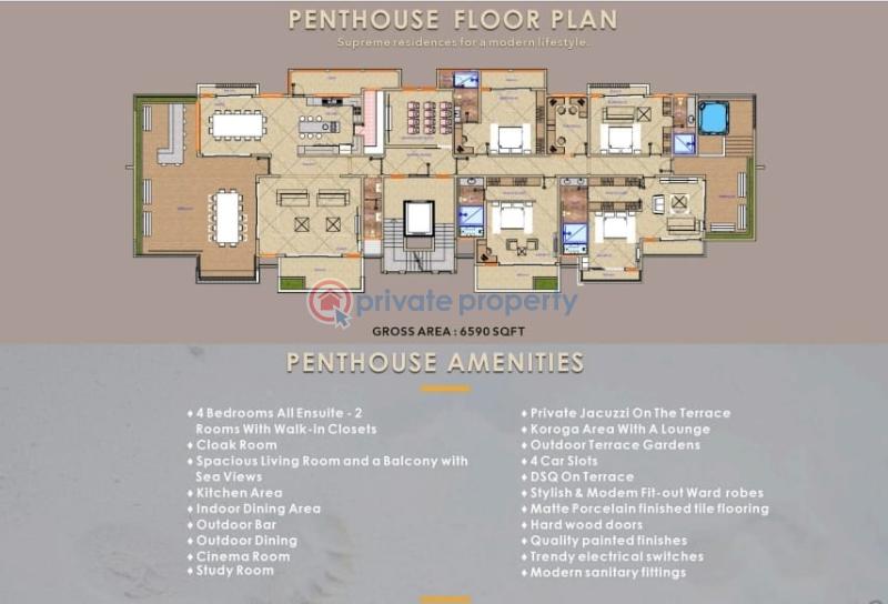 3 bedroom Apartment For Sale Ziwani Road Nyali Mombasa  - 17