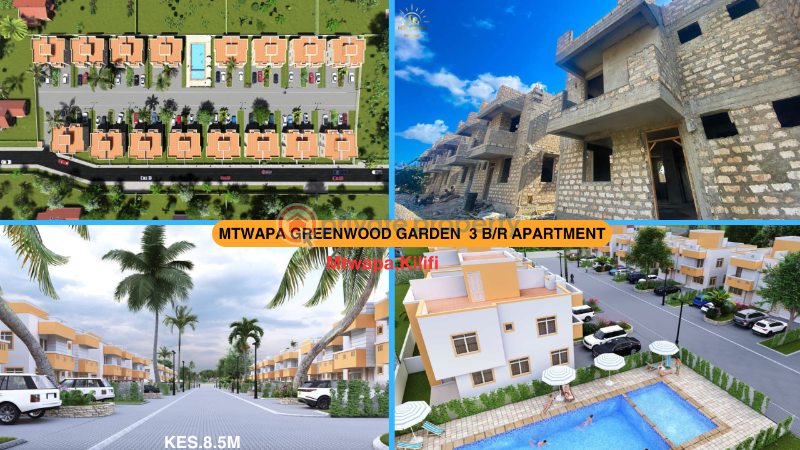 3 bedroom Townhouse For Sale Greenwood Mtwapa Weighbridge Along Mombasa-malindi Highway Mtwapa Kilifi - 0