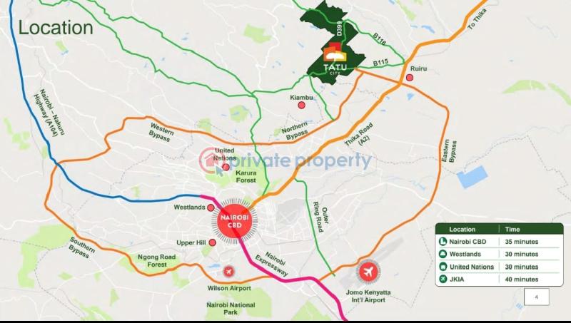 Residential Land For Sale Kijani Ridge Estate Tatu City Ruiru Kiambu - 28