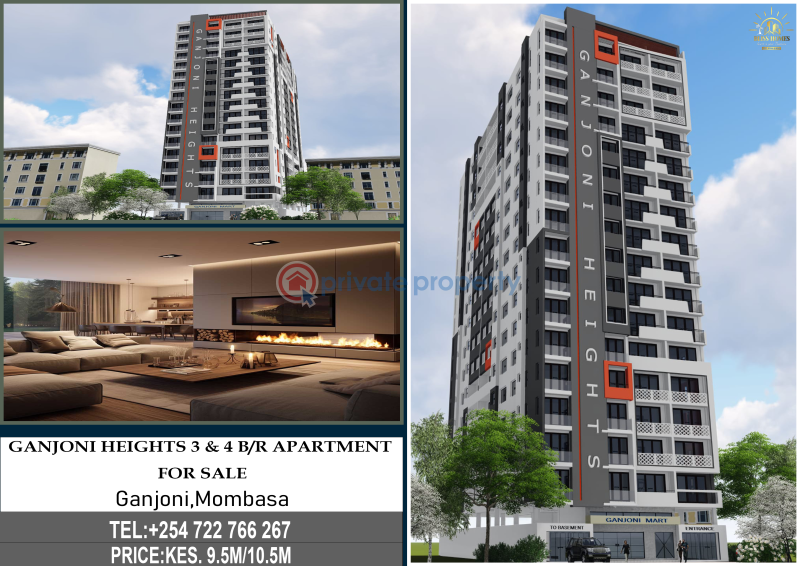 3 bedroom Apartment For Sale Ganjoni Area Ganjoni Mombasa - 1