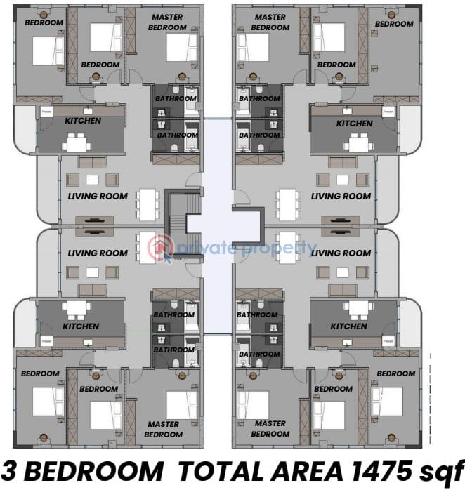 3 bedroom Apartment For Sale Nyali Road Nyali Mombasa  - 14