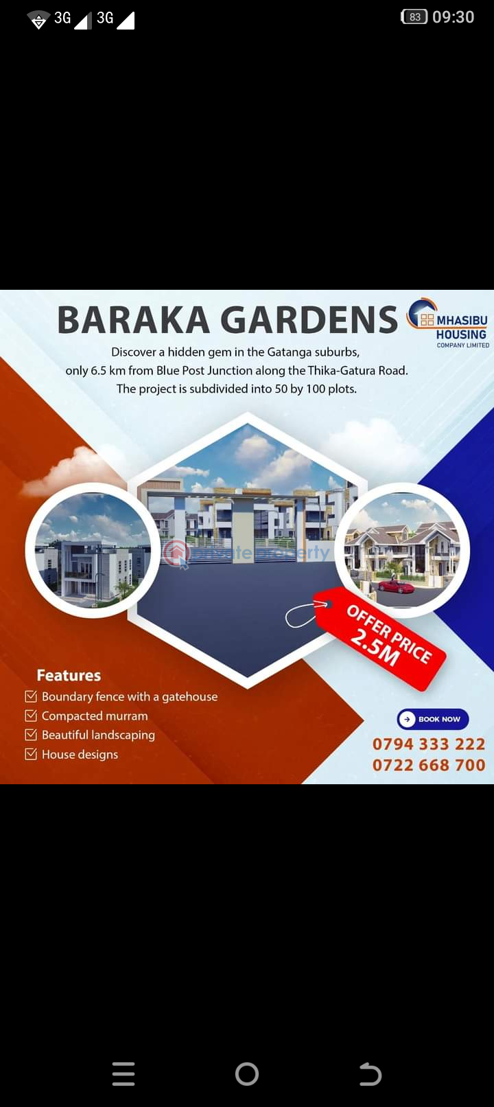 Land For Sale Bakersfield Juja Kiambu - 1