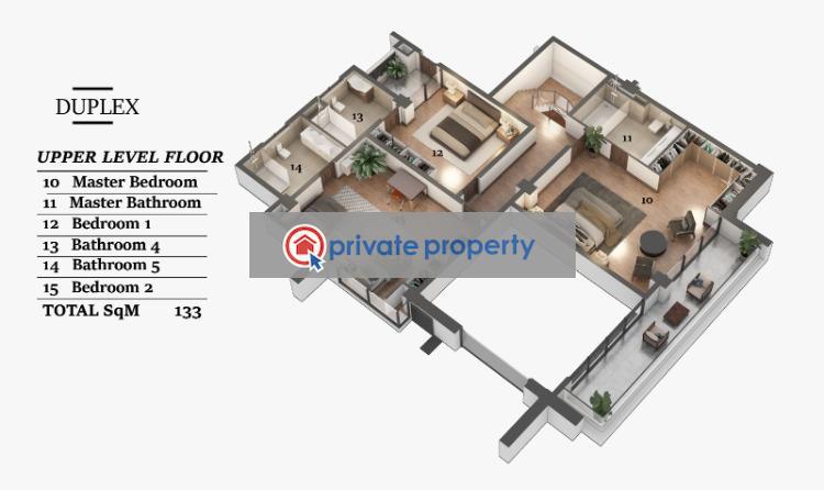 3 bedroom Apartment For Sale &nbsp;along Links Road Nyali Mombasa - 9