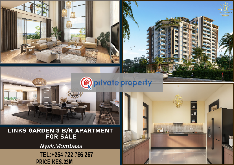 3 bedroom Apartment For Sale  nyali Road Nyali Mombasa - 0