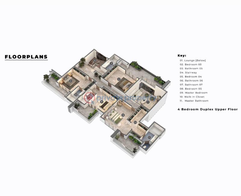 3 bedroom Apartment For Sale Mbuni Road Nyali Mombasa  - 14