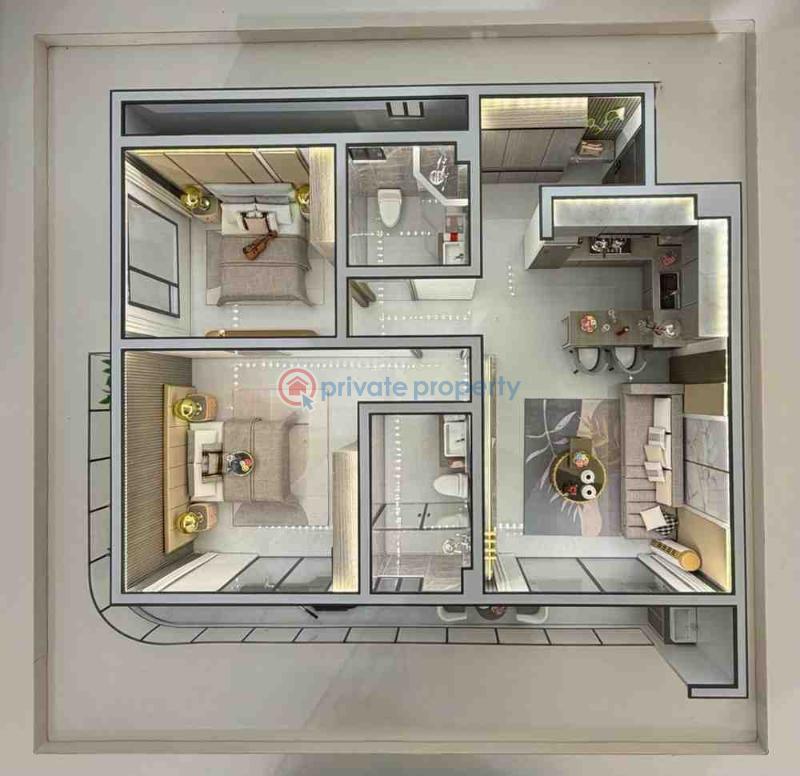 1 bedroom Apartment For Sale Mogotio Road westlands Nairobi - 48