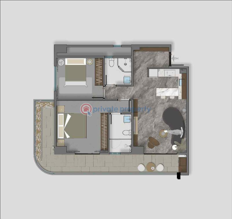1 bedroom Apartment For Sale Mogotio Road westlands Nairobi - 5