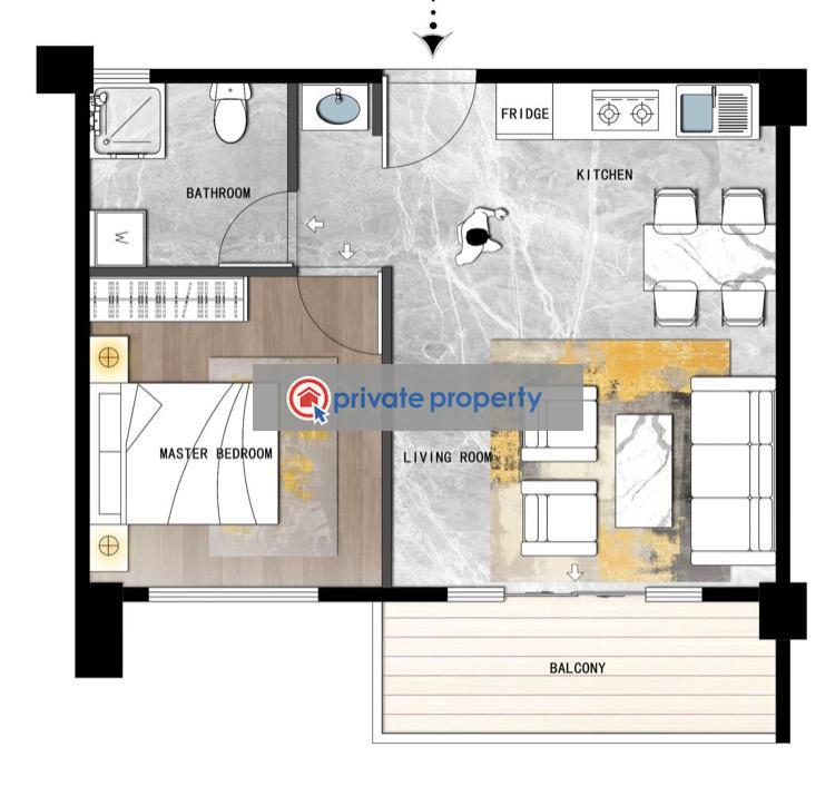 1 bedroom Apartment For Sale &nbsp;githunguri Road Kileleshwa Nairobi - 8