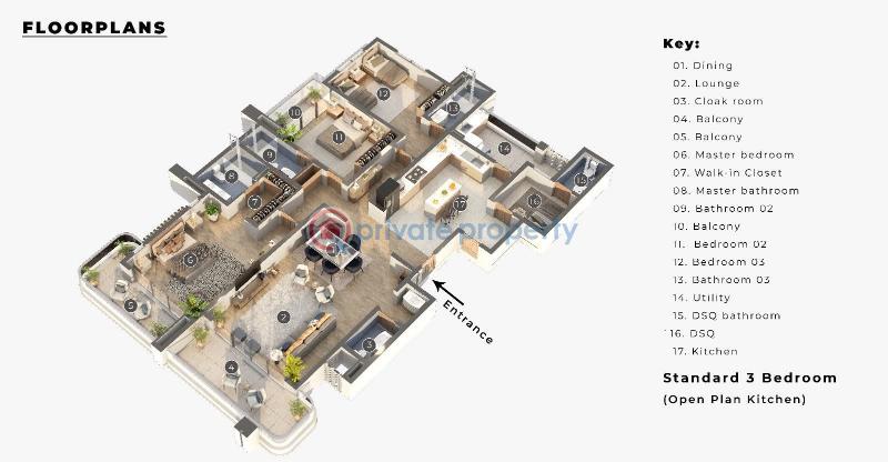 3 bedroom Apartment For Sale Mt Kenya Road Nyali Mombasa - 5