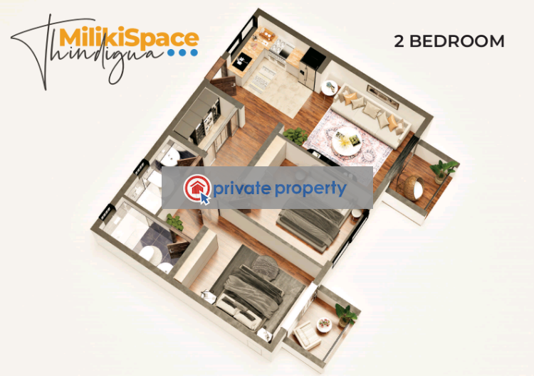 3 bedroom Apartment For Sale Thindigua Nairobi - 4