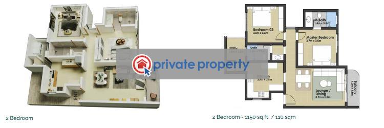 2 bedroom Apartment For Sale &nbsp;mombasa Road Syokimau/Mulolongo Machakos - 10