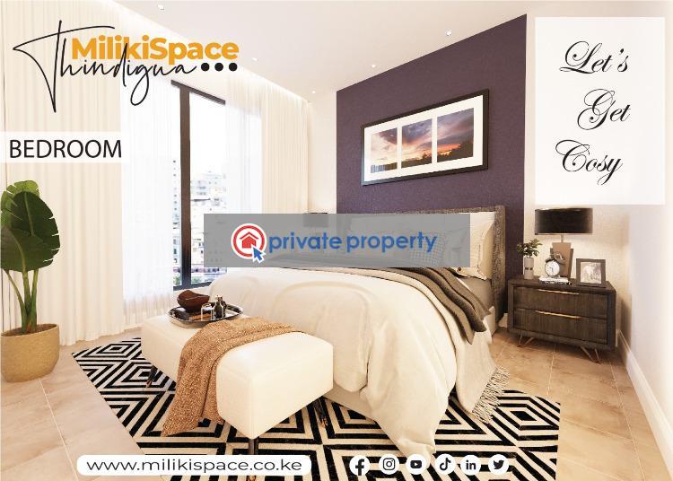2 bedroom Apartment For Sale &nbsp;off Kiambu Road Thindigua Highway. Nairobi - 4