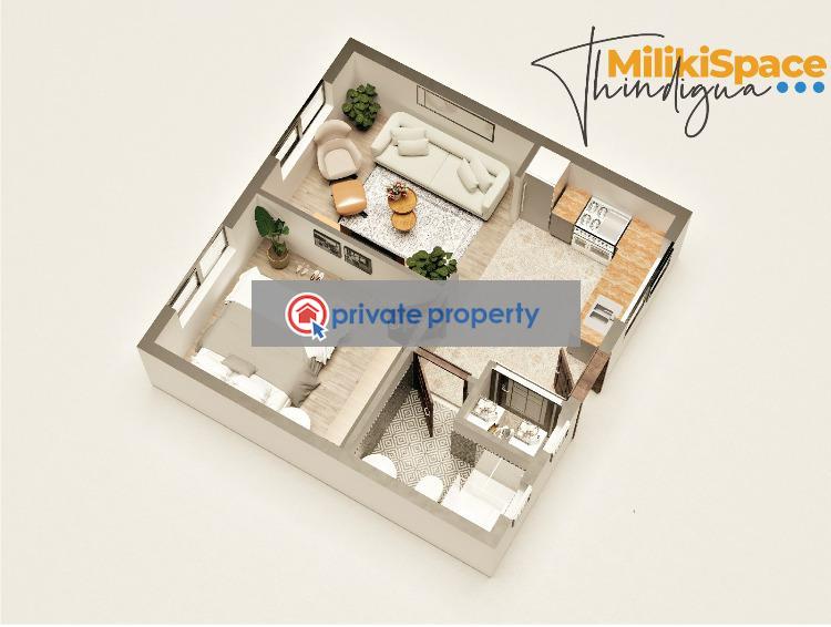 2 bedroom Apartment For Sale &nbsp;off Kiambu Road Thindigua Highway. Nairobi - 2