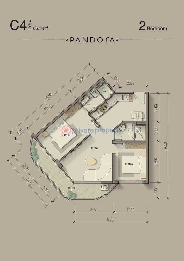2 bedroom Apartment For Sale westlands. Nairobi - 5