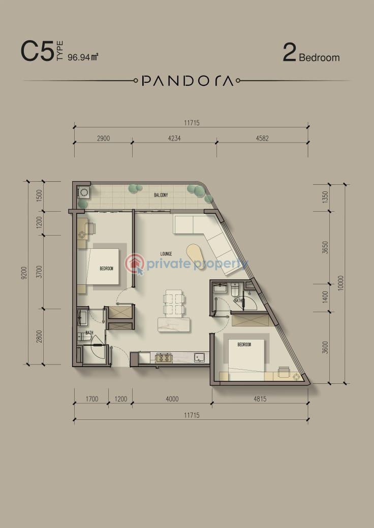 2 bedroom Apartment For Sale westlands. Nairobi - 12