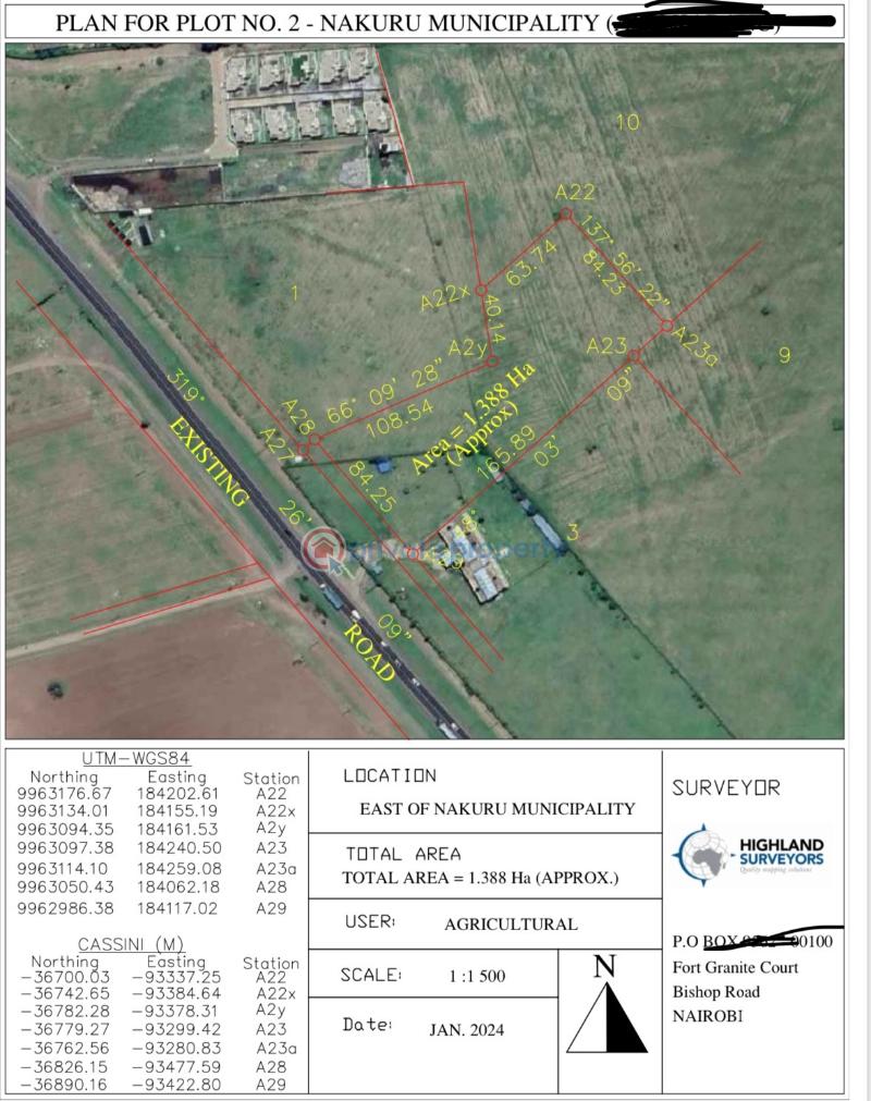 Land For Sale Nakuru East  - 2