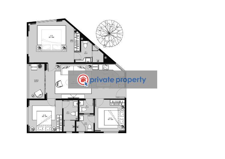 2 bedroom Apartment For Sale &nbsp;chiromo Kilimani Nairobi - 18