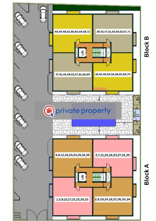 3 bedroom Apartment For Sale &nbsp;opposite Voyager Hotel Nyali Mombasa - 2