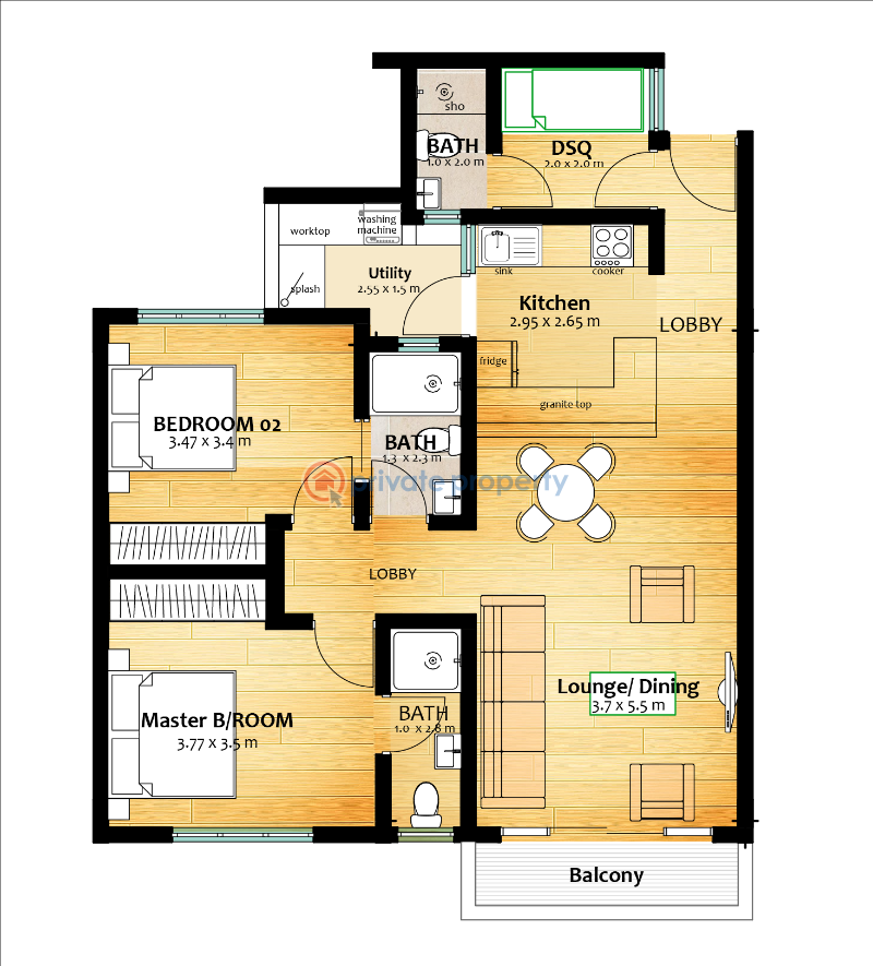 2 bedroom Apartment For Sale Parklands Highridge Nairobi - 9