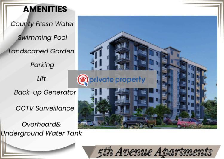 1 bedroom Apartment For Sale &nbsp;behind Citymall Nyali Mombasa - 9