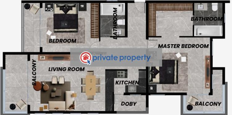 1 bedroom Apartment For Sale &nbsp;nyali Beach Road Nyali Mombasa - 5