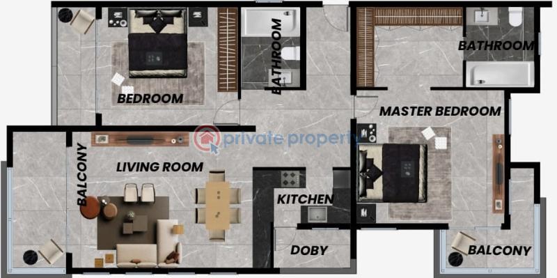 2 bedroom Apartment For Sale Nyali Road Nyali Mombasa  - 5