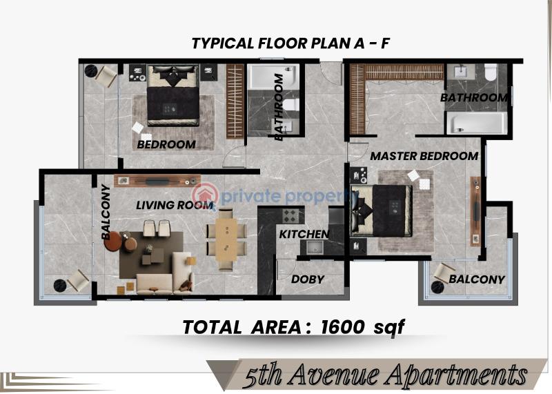 2 bedroom Apartment For Sale Nyali Beach Road Nyali Mombasa  - 7